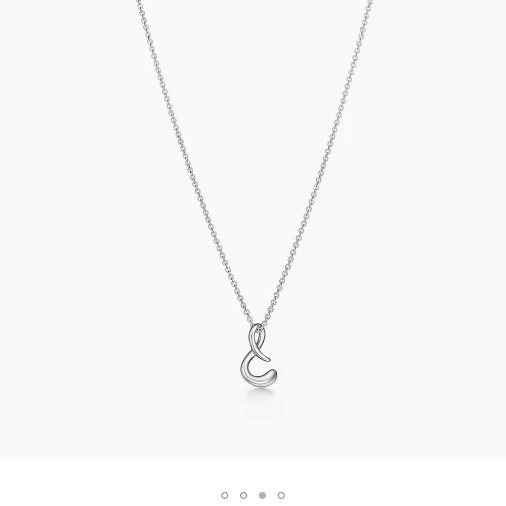 Tiffany & co. Elsa Peretti S Pendant Necklace